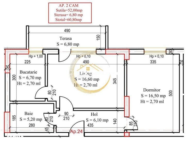 Decomandat Mare Modern 12 minute de metrou Teclu Pallady Ikea Titan - 3