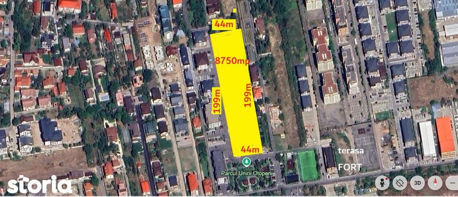 Teren 8750mp Ultracentral parc Unirii str. Maramures Otopeni - 3