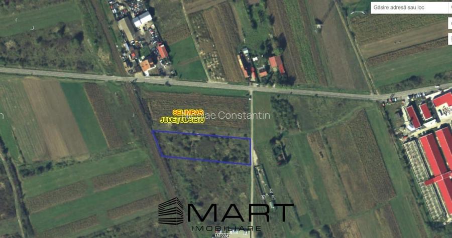 Teren extravilan 4800mp la intrare in Mohu