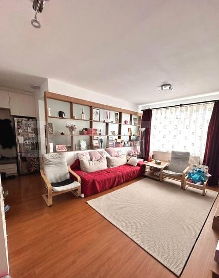 Apartament spatios 3 camere, balcon si parcare, etaj 3/3, zona Stadionului. - 1
