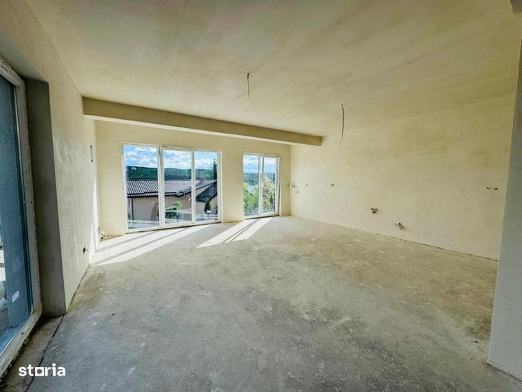Oportunitate!Duplex semifinisat, 120mp, priveliste spre lac, Chinteni! - 8