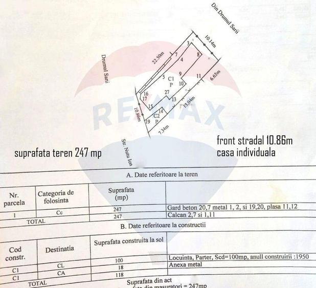 Teren de vanzare 247 mp Drumul Sarii - Panduri | Academia... - 2