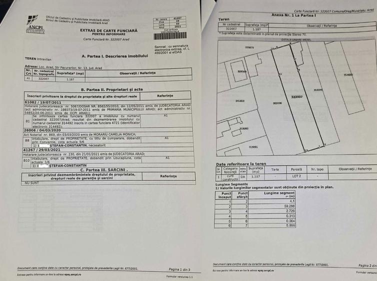 vand teren /arad /gai/ str.pacurarilor nr.13 - 6