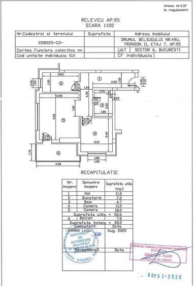 Apartament 2 camere decomandat + loc de parcare Drumul Belsugului 49U - 8