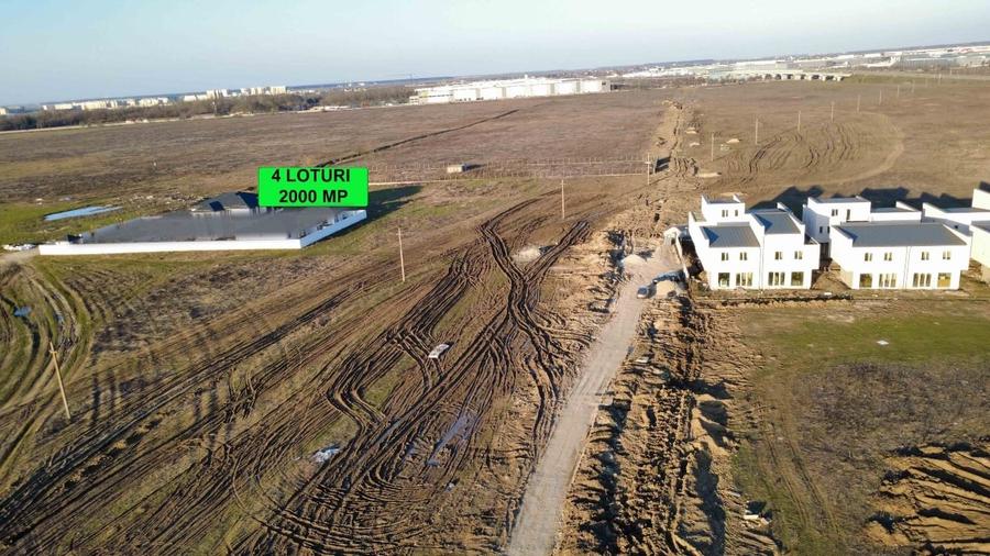 Teren Intravilan, Voluntari, Elisabeta Rizea, 2.000 mp, 4 loturi - 1