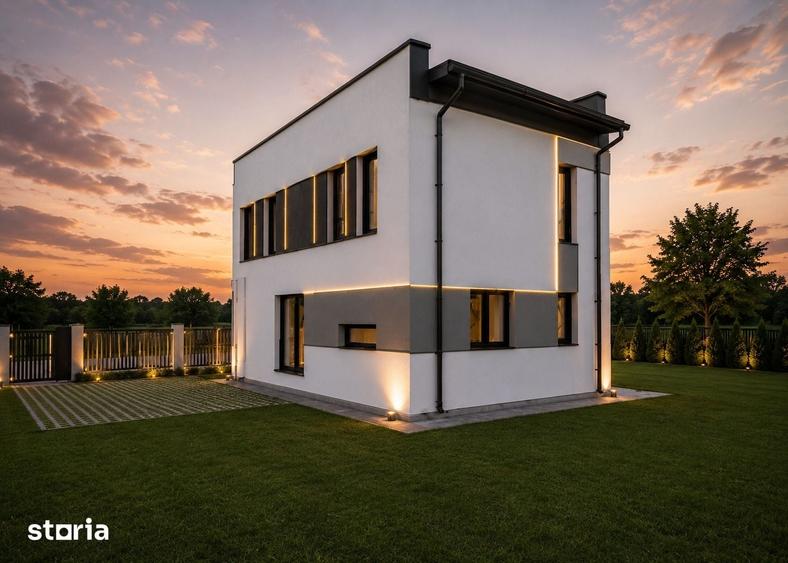 Casă cu 5 camere cu Teren 373 Mp în Moșoaia