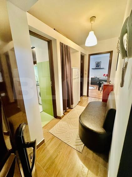 Apartament cu 2 camere semidecomandat, mobilat în George Enescu