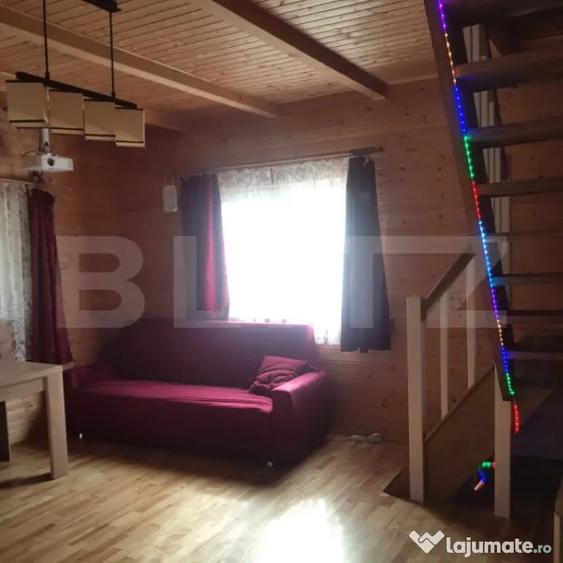 Casa deosebita din lemn masiv de stejar, 125 mp utili, ter - 1