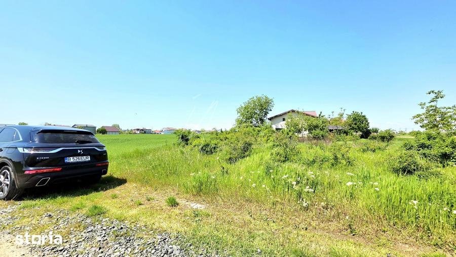 Teren de 591.67 mp, în Bolintin-Deal