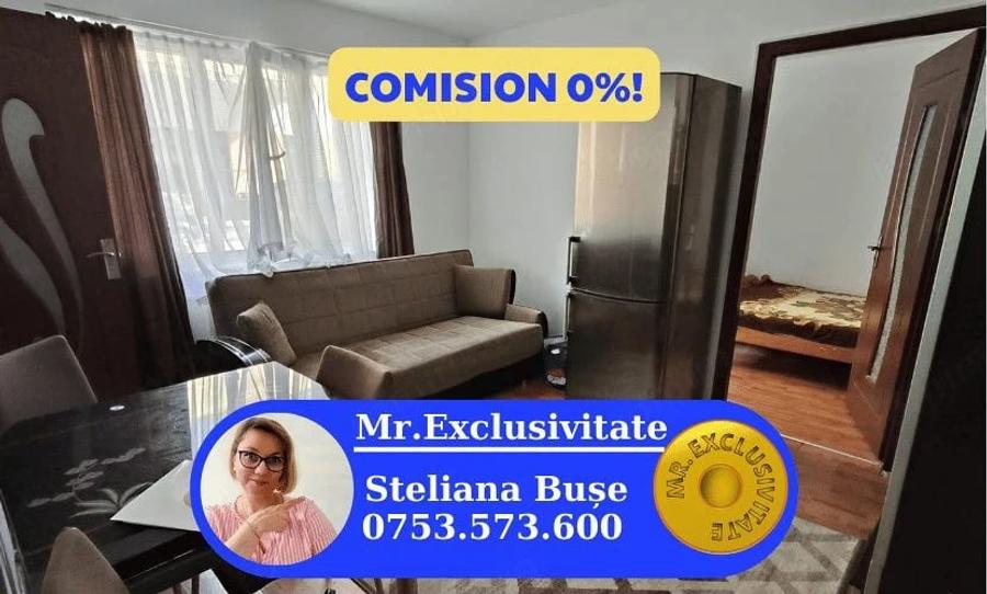 Apartament cu 2 camere semidecomandat în Central