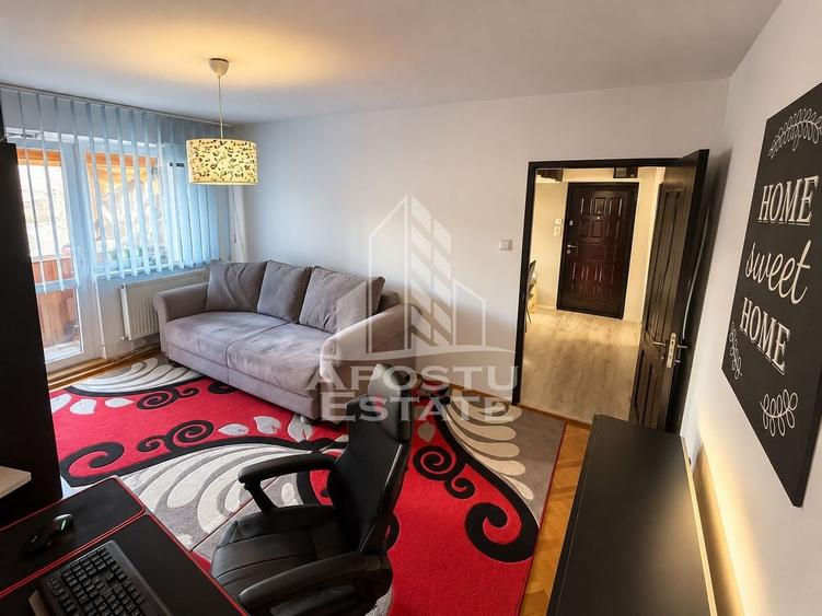 Apartament cu 2 camere semidecomandat, mobilat în Șagului