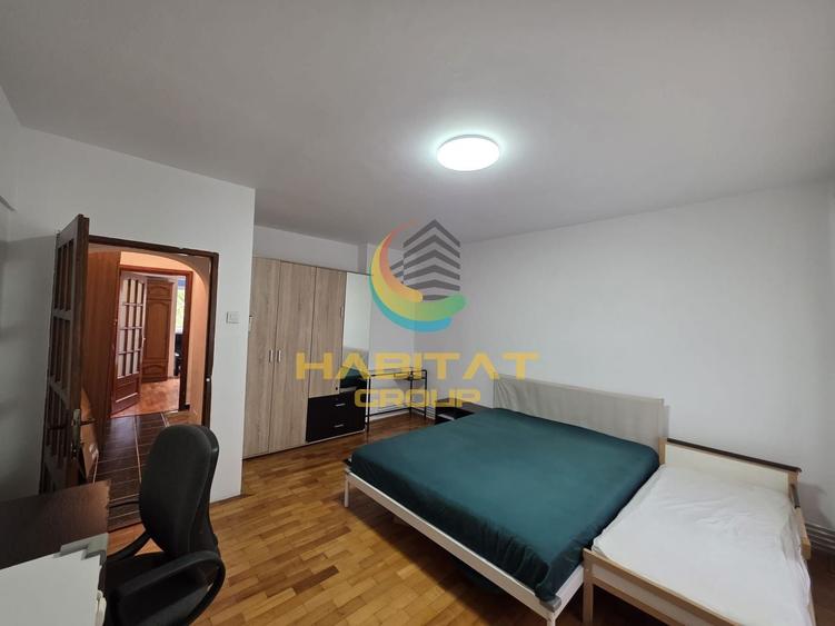 Apartament cu 3 camere semidecomandat, mobilat în Aviației