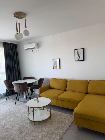 Apartament cu 2 camere semidecomandat, mobilat în Pipera — fotografia 1