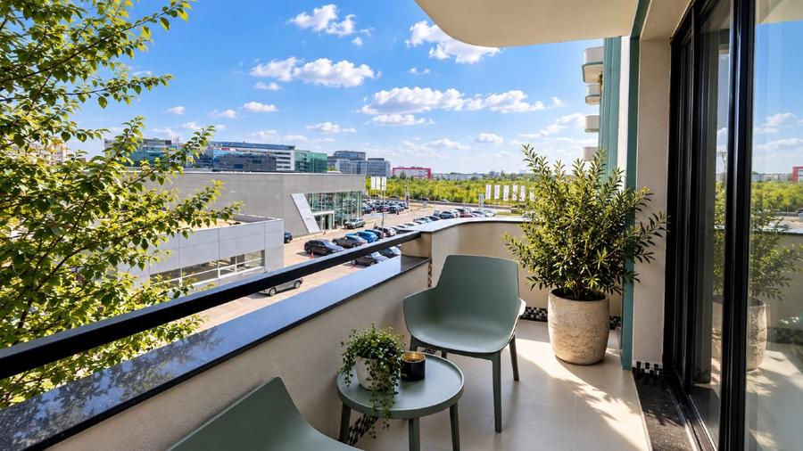 Apartament cu 2 camere semidecomandat în Central