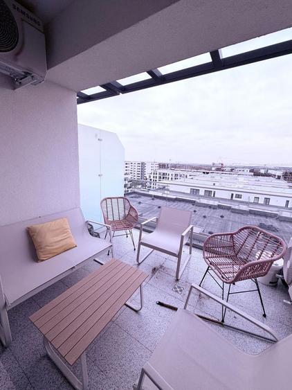 Apartament cu 2 camere, mobilat în Pipera