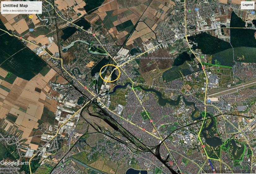 Teren Construcții intravilan de 49300 mp, în Mogoșoaia