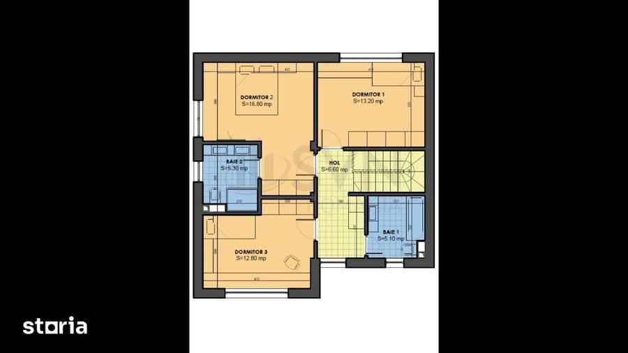 Vila 5 Camere Teren 305 mp Domnesti Ilfov De Vanzare - 8