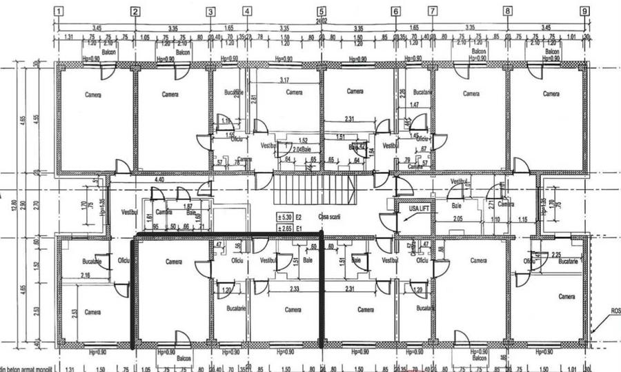 Apartament cu 2 camere decomandat în Drumul Taberei