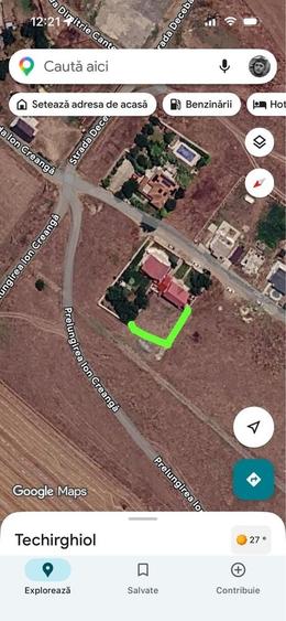 Teren intravilan de vanzare in Techirghiol 521 mp, Prelungirea Ion Creanga - 1