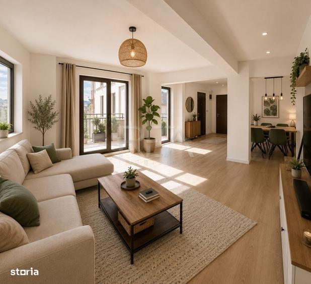 Apartament cu 3 camere decomandat în Aviației