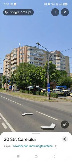 Apartament cu 3 camere decomandat în Careiului