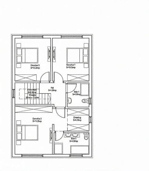 Casa Single 4 Camere Cartier Privat | Penny Otopeni | Ultimele Unitati - 7
