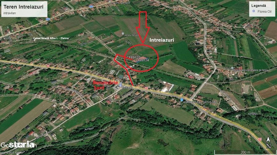 Teren de 1100 mp, în Ighiu