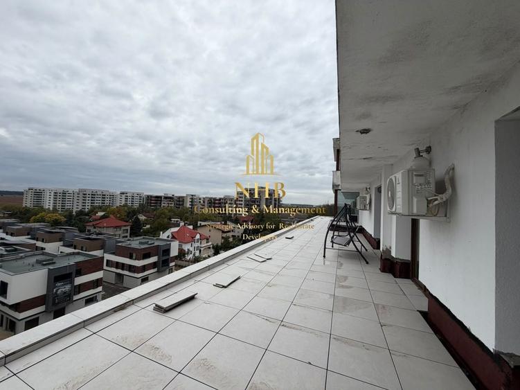 Apartament cu 4 camere nedecomandat, mobilat în Nord
