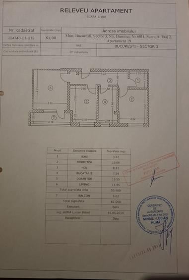 Apartament 3 camere zona Trapezului - 2