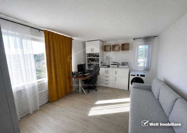 Apartament cu 3 camere semidecomandat, mobilat în Dâmbul Rotund