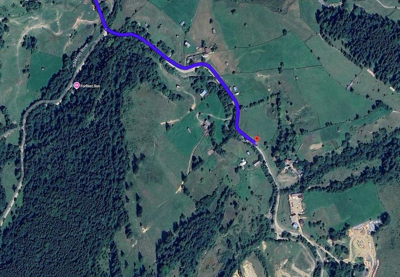 Teren de 1102 mp, în Molid
