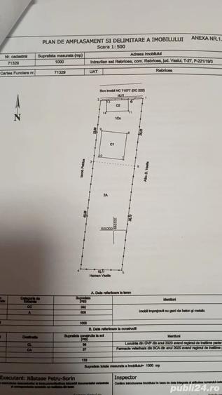 Casă cu 4 camere cu Teren 1000 Mp în Rebricea