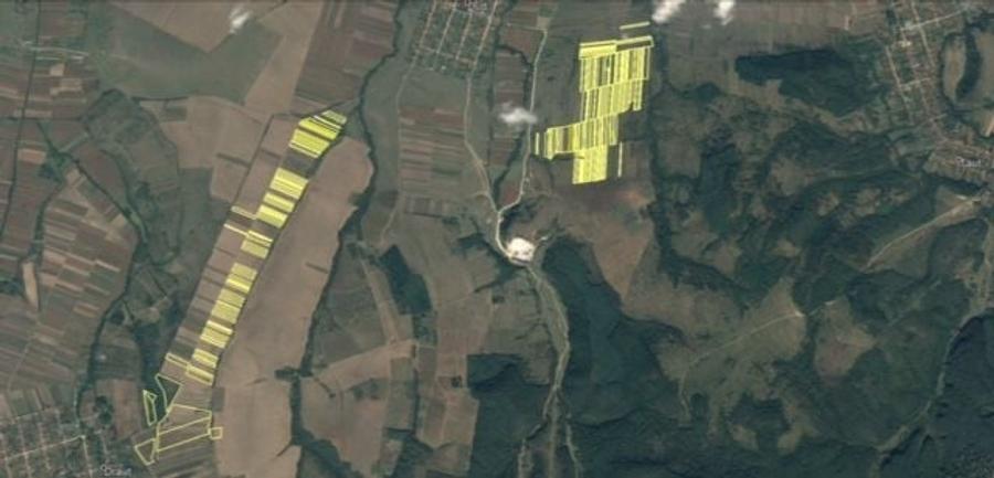 Teren agricol extravilan de 1309800 mp, în Drauț