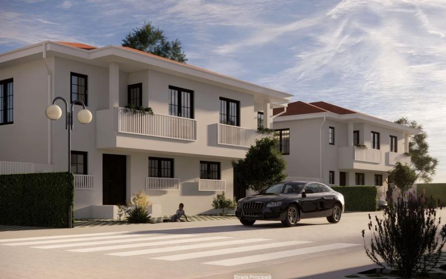 Duplex cu 4 camere cu Canalizare în Șura Mică