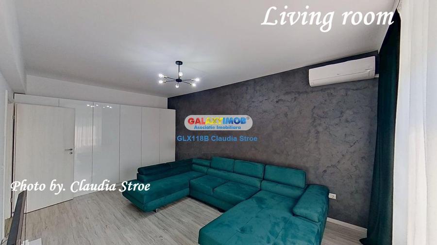 Apartament cu 2 camere decomandat, mobilat în Uverturii