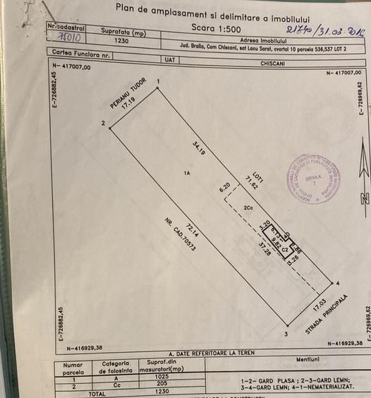Spațiu comercial, în Lacu Sărat