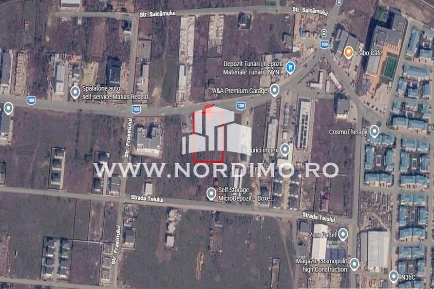 Teren Construcții intravilan de 1495 mp, în Tunari