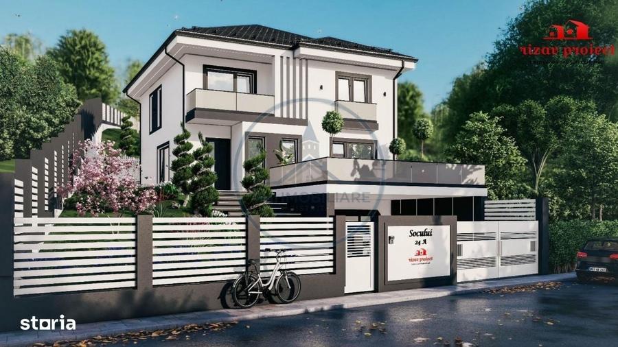 Casă cu 4 camere cu Teren 1000 Mp în Central