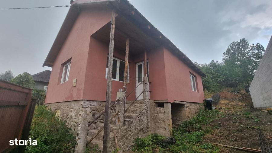 Casă cu 2 camere cu Teren 1102 Mp în Agăș