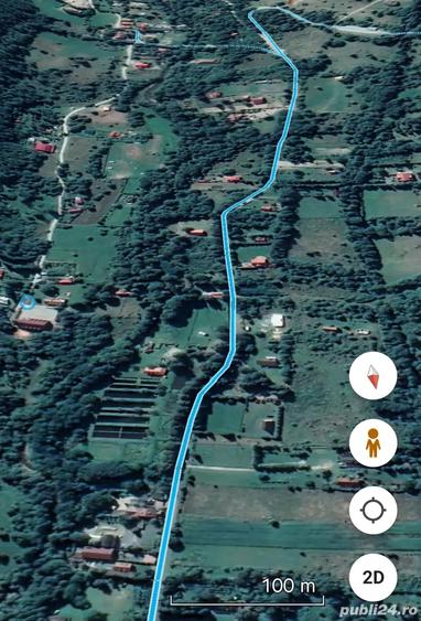 Teren de 1200 mp, în Dejani