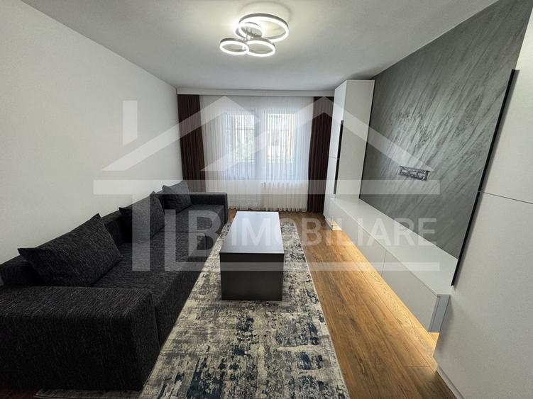 Apartament cu 2 camere decomandat, mobilat în Tudor