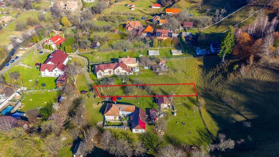Teren Construcții intravilan de 1000 mp, în Moieciu de Jos