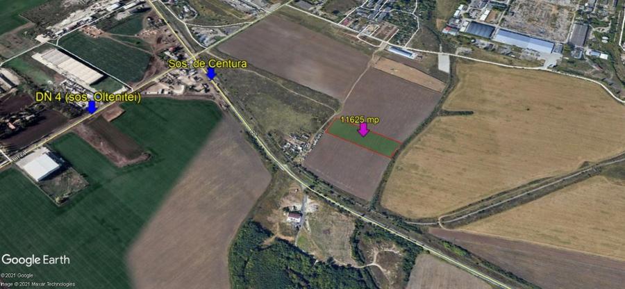 Teren Construcții intravilan de 11650 mp, în Central