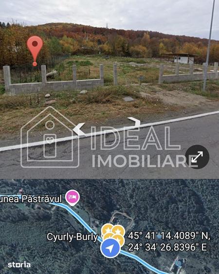 Teren de 2300 mp, în Cârțișoara