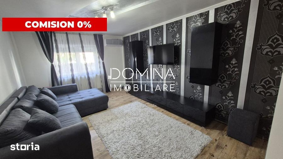 Apartament cu 2 camere semidecomandat, mobilat în Debarcader