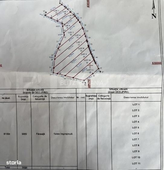 Viitor teren intravilan, parcele cu utilitati, Drumul Tarpiului