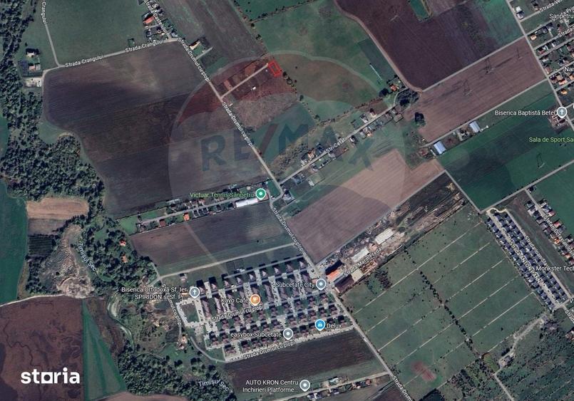 Teren de 668 mp, în Tractorul