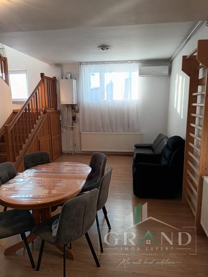 Apartament cu 3 camere semidecomandat, mobilat în Semicentral