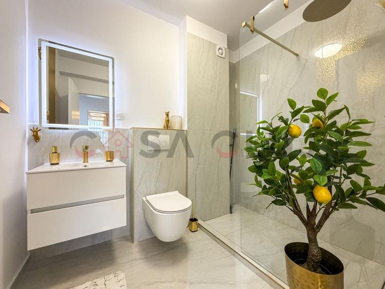 Apartament cu 2 camere semidecomandat, mobilat în Mărăști