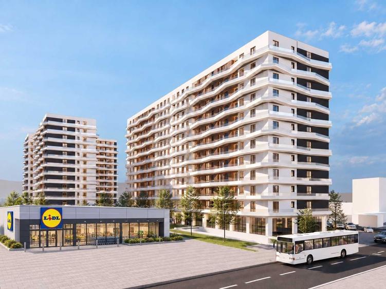 Apartament cu 2 camere decomandat în Dacia
